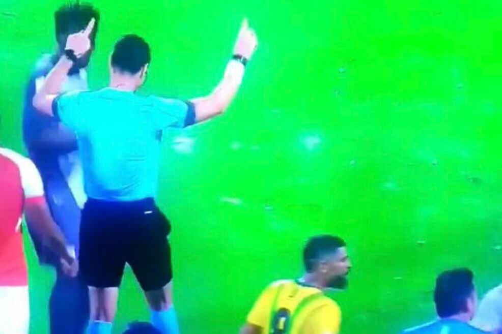 ¿Se le olvidó que no hay? Wilmar Roldán pidió el VAR en la derrota de Santa Fe contra Bucaramanga