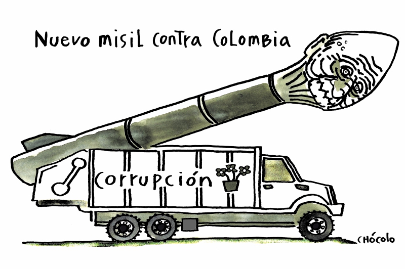 Misil recargado en contra