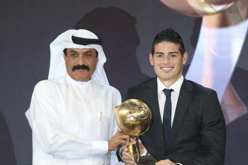 James Rodríguez, futbolista revelación de 2014