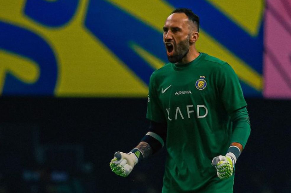 Malas noticias para David Ospina: se lesionó en el Al Nassr 6 – Inter Miami 0