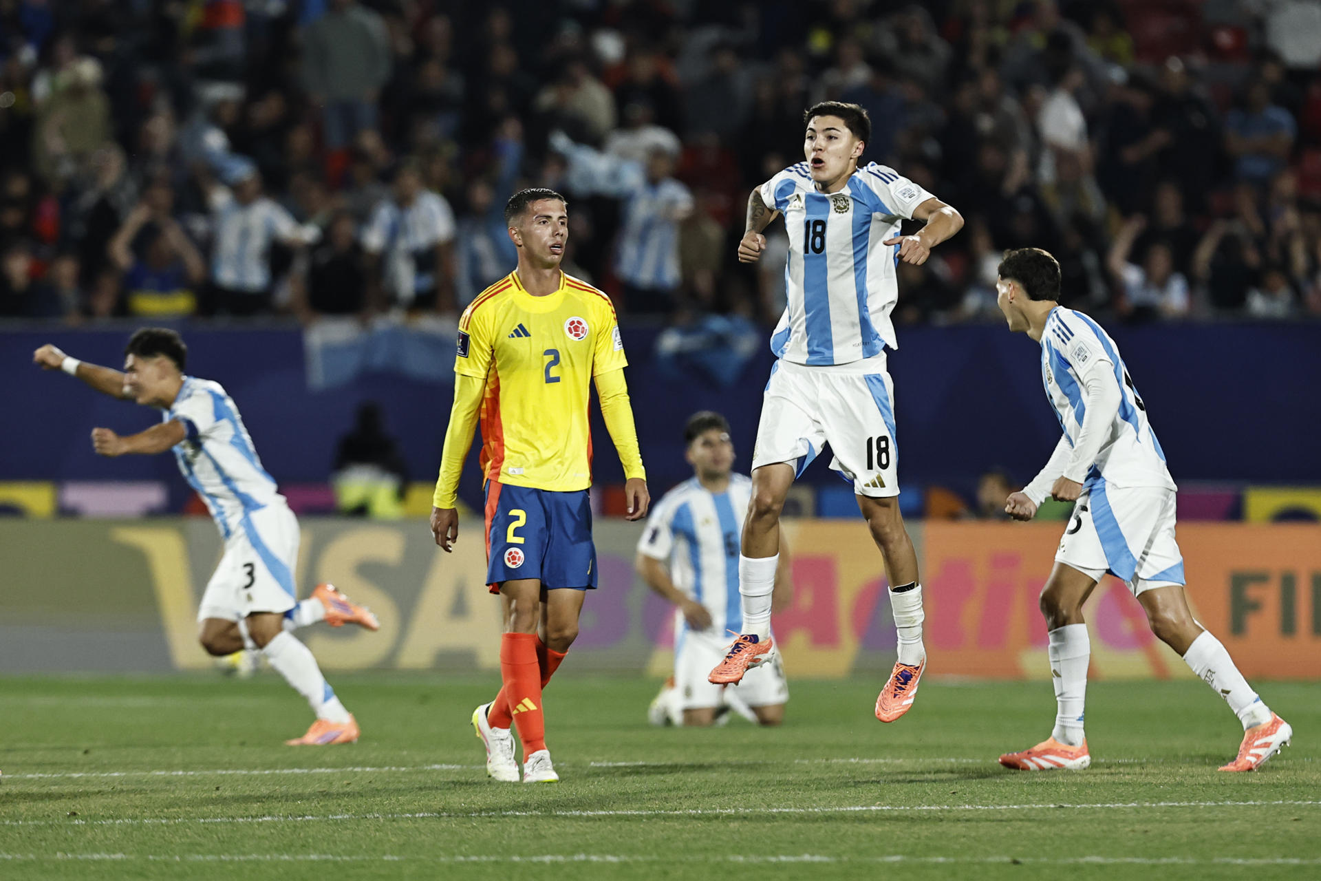 A un paso quedó la ilusión de Colombia: no habrá final el domingo para la sub-20
