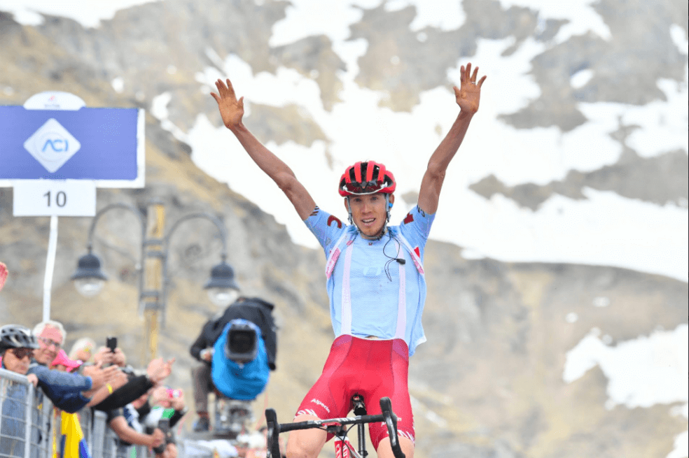 Ilnur Zakarin dio cátedra en el ascenso a Ceresole Reale