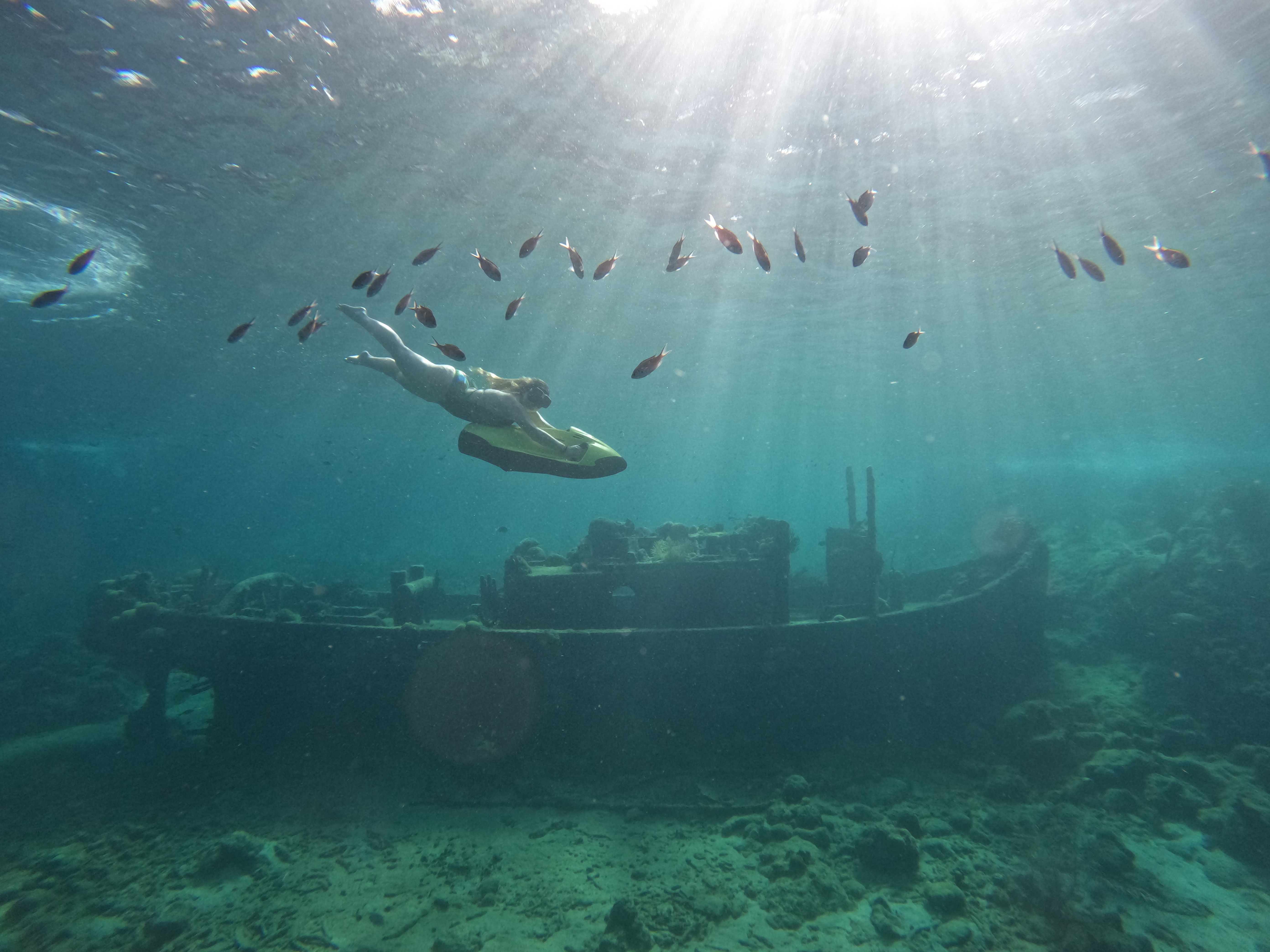 Experiencia “SeaBob”, una innovadora alternativa para descubrir lo más lindo de la profundidad del mar de Curazao.