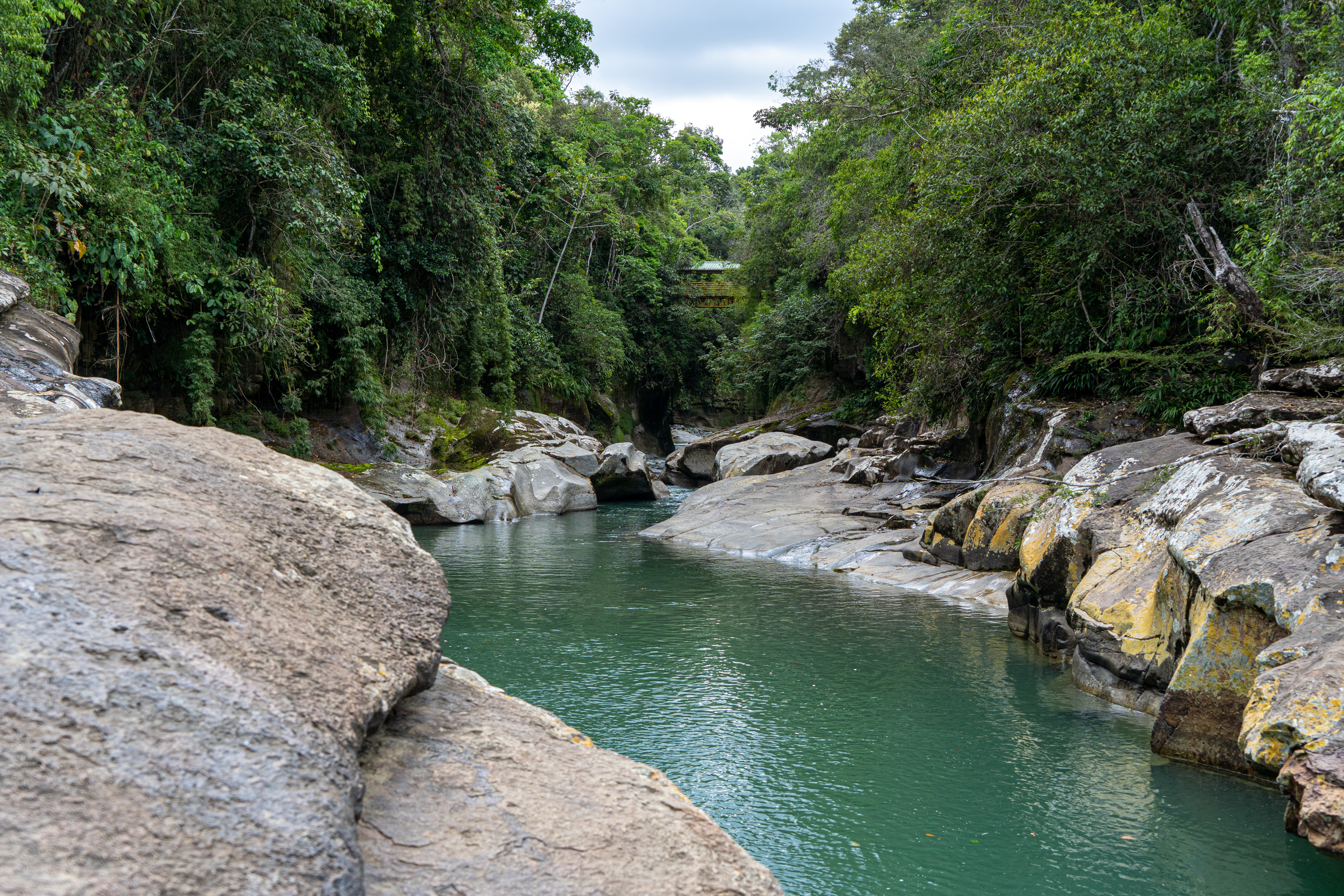 El río Güejar (Meta) es uno de los principales atractivos turísticos del departamento.