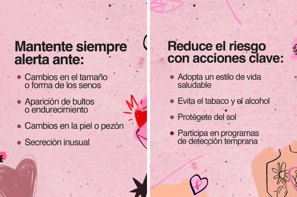 Mes del cáncer de mama: un llamado a la vida y la detección temprana