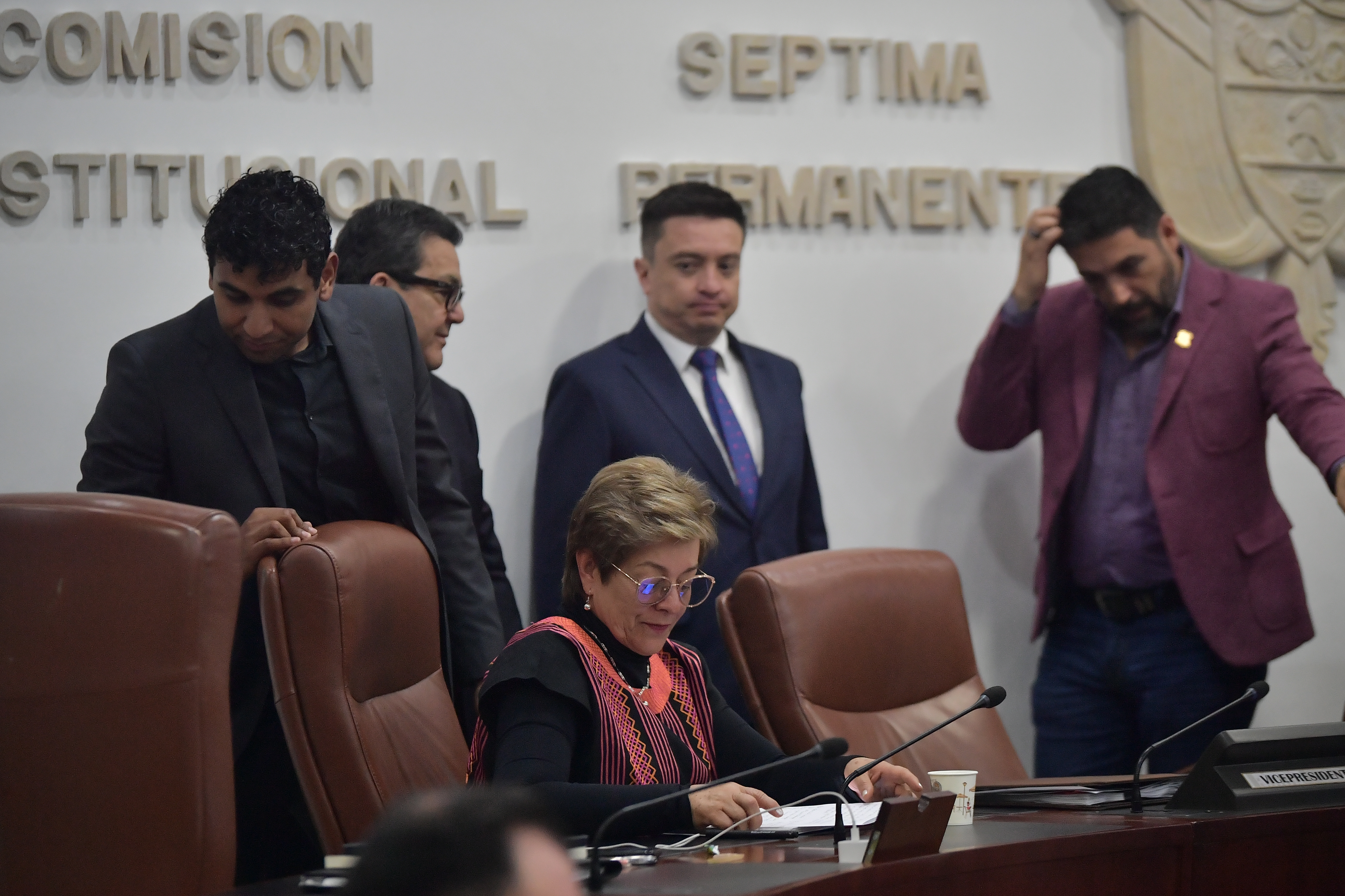Ministra de Trabajo durante el debate sobre la Reforma Laboral en la Comisión Séptima de la Cámara de Representantes del Congreso