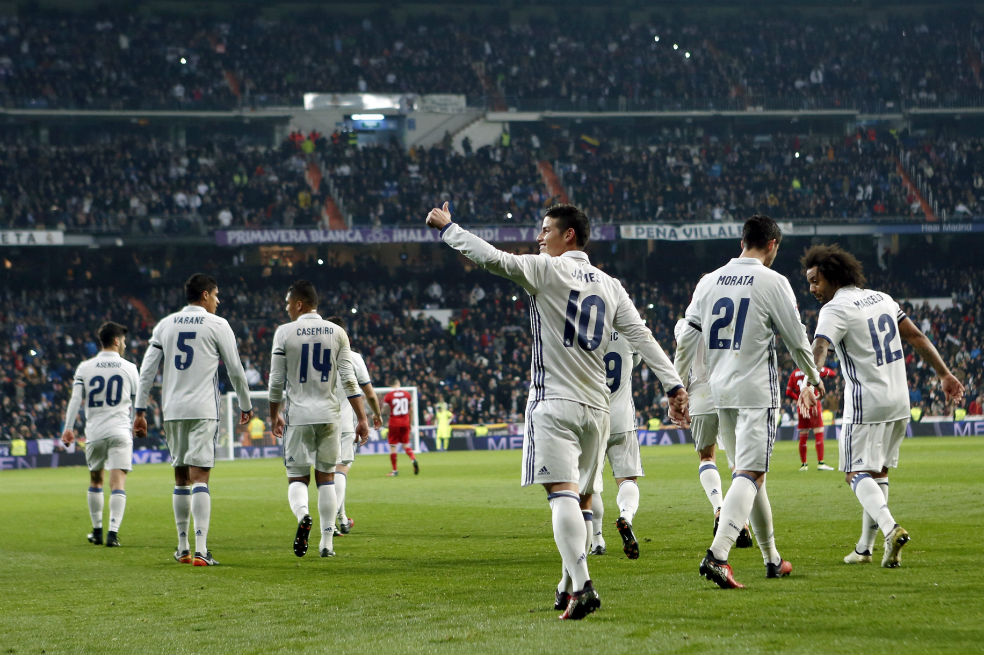 Real Madrid vuelve a cruzarse en el camino de James