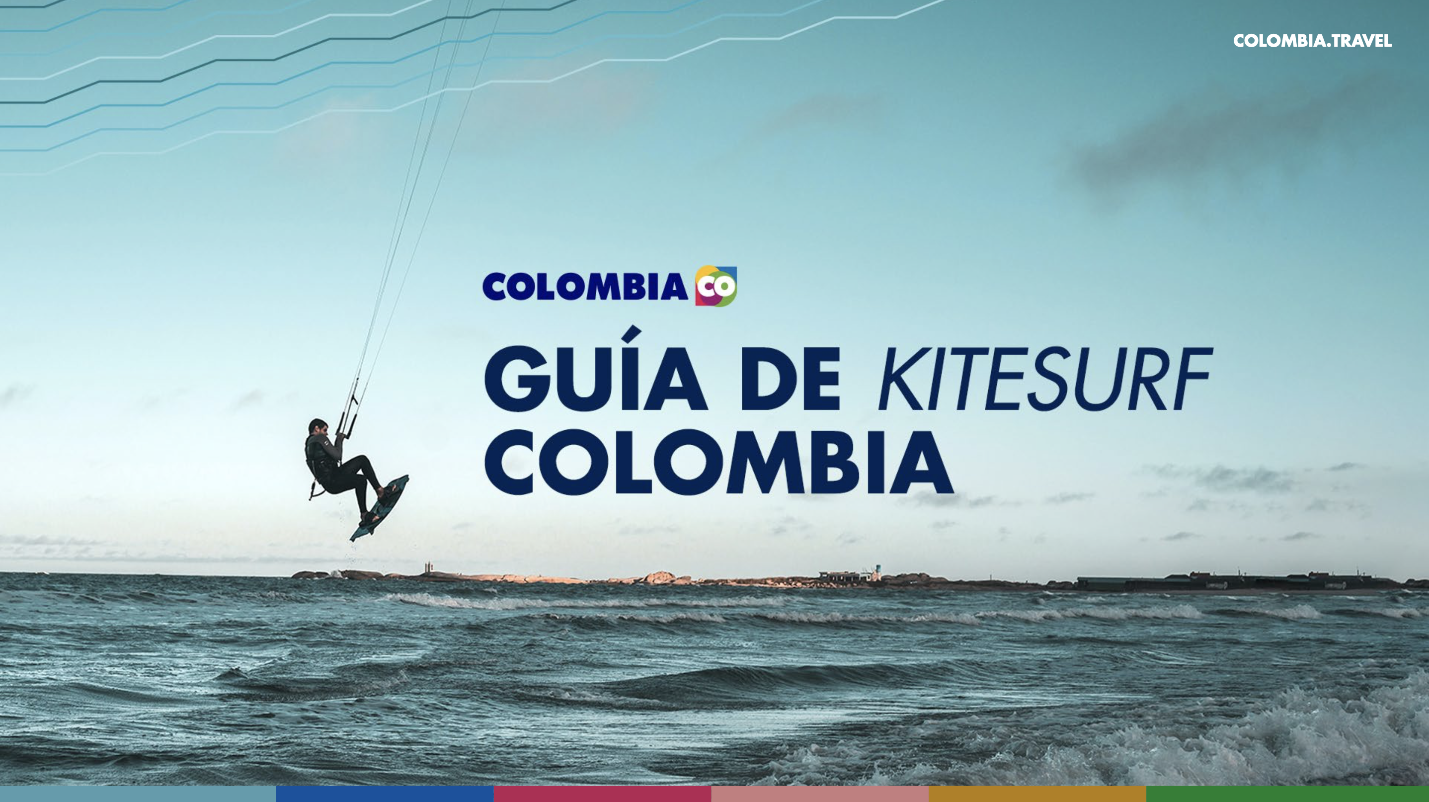 Ya son 19 los destinos colombianos identificados por ProColombia y que ahora están incluidos en la nueva Guía de Kitesurf de Colombia.
