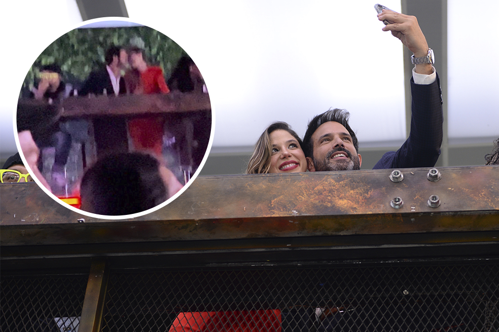 Reveladoras imágenes. Alejandro Estrada de romance con participante de MasterChef