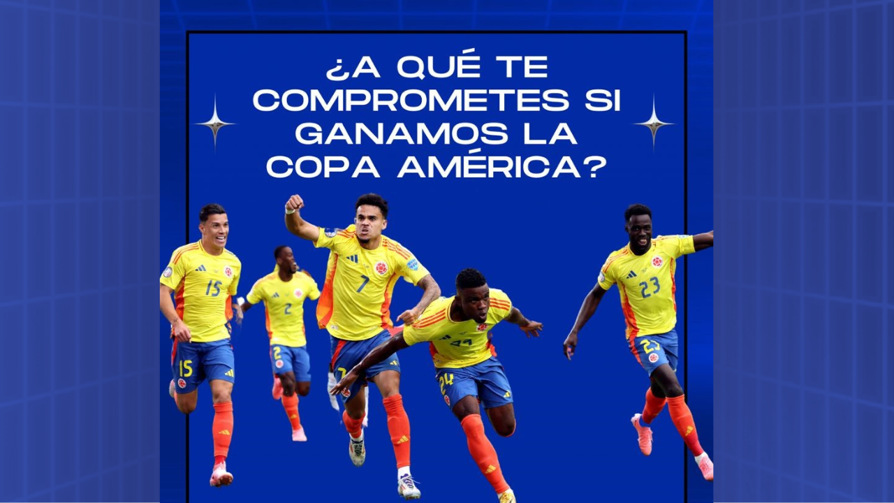 ¿A qué te comprometes si la selección Colombia gana la Copa América?