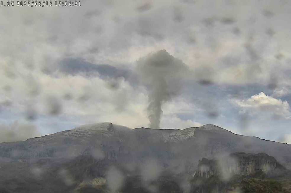 Esto dice el último reporte sobre la actividad del volcán Nevado del Ruiz