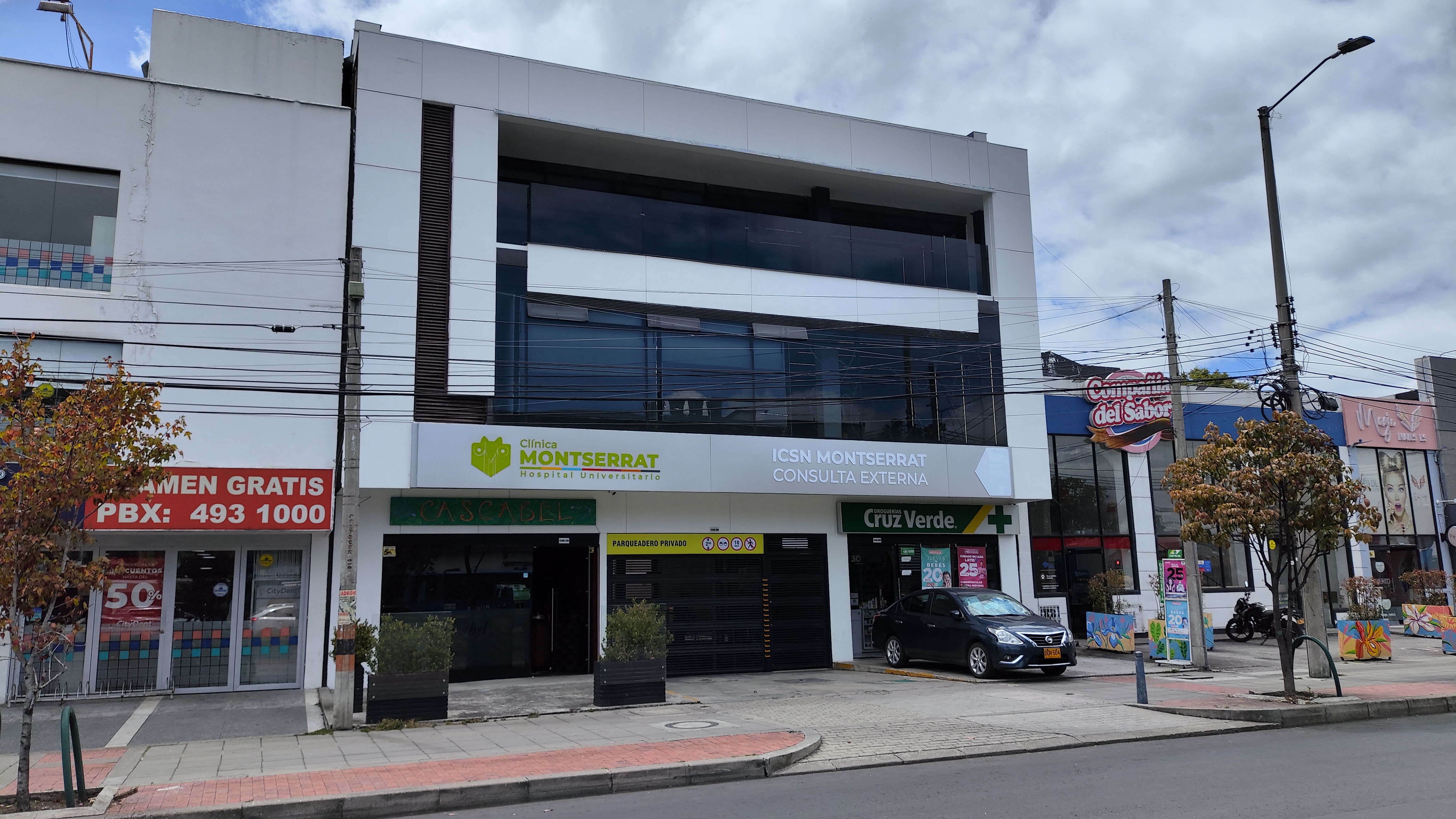 Nueva sede de consulta externa de la Clínica Montserrat.