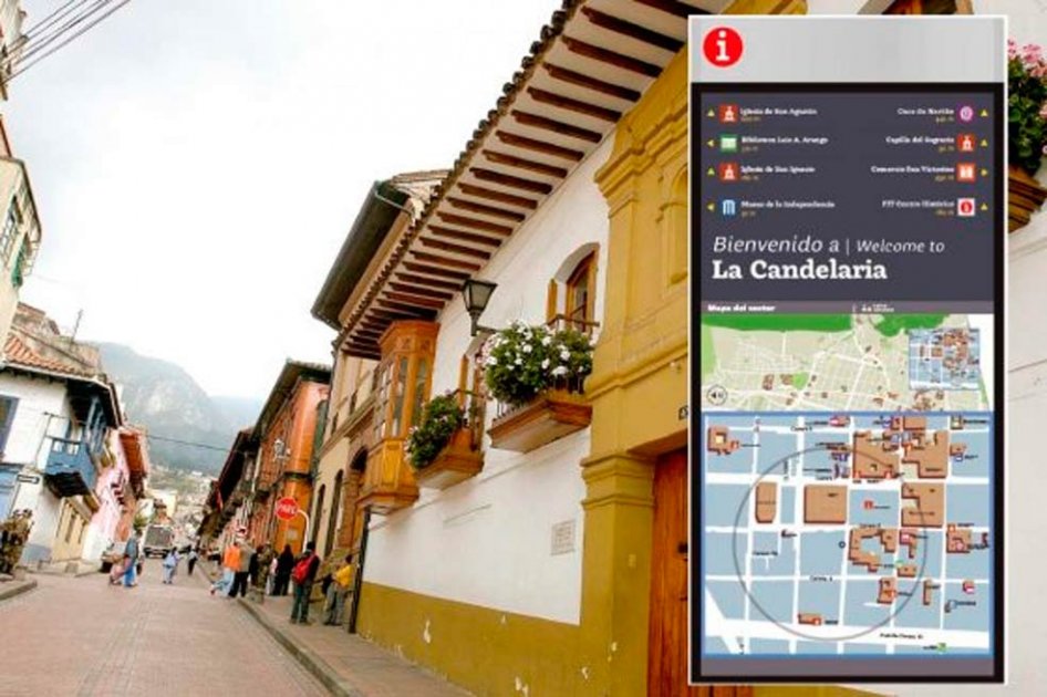 Distrito, preocupado por destrucción de señales turísticas en centro de Bogotá