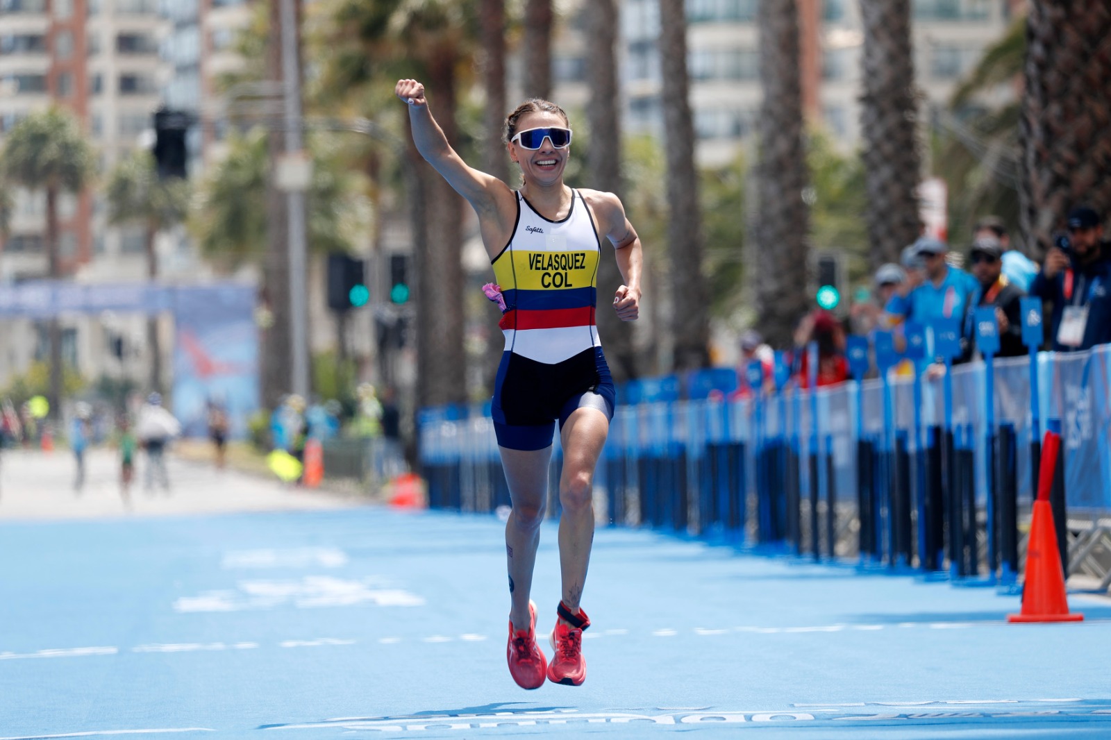 La triatleta Carolina Velásquez clasificó a los Juegos Olímpicos