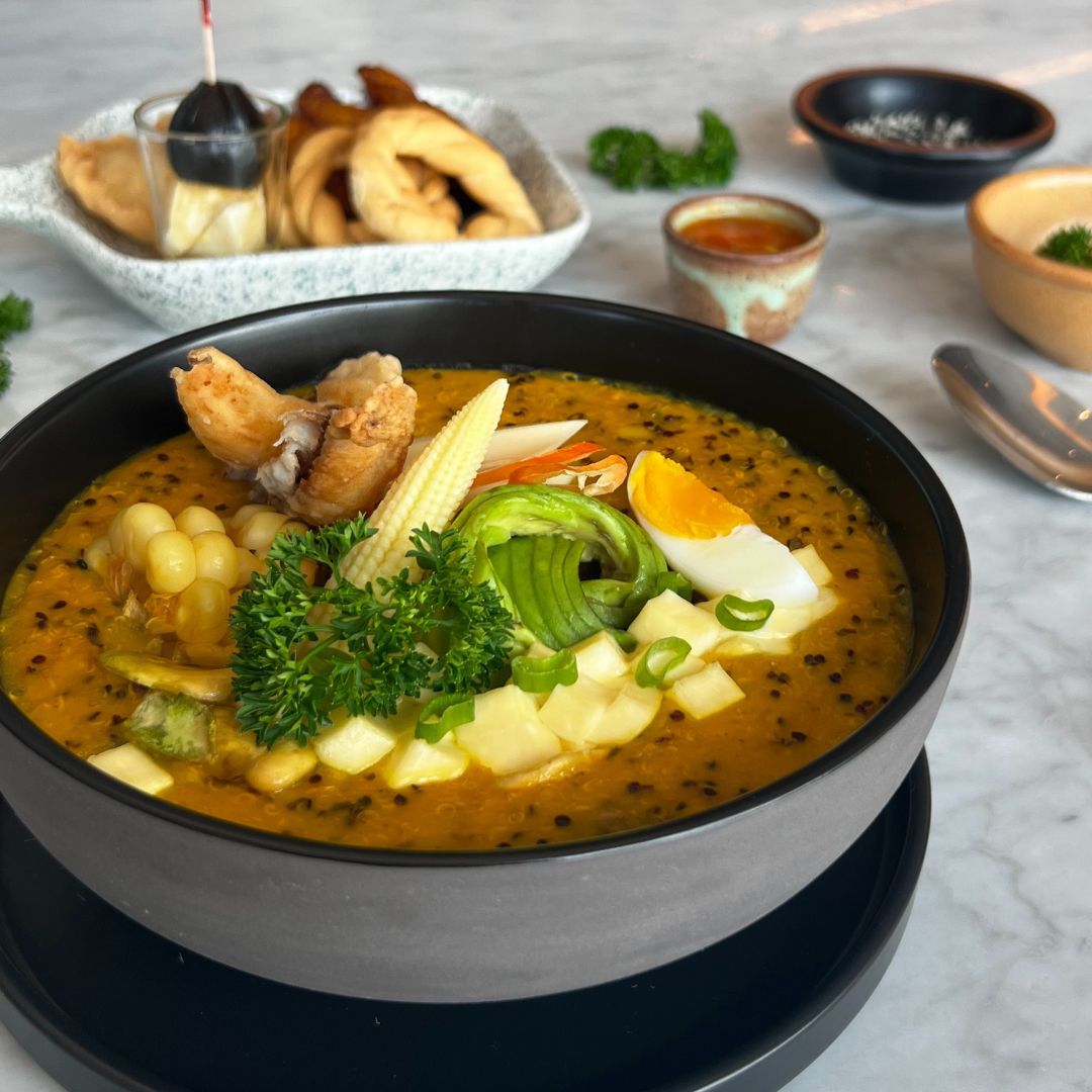 La fanesca es una sopa ecuatoriana que se come durante la Cuaresma y Semana Santa.