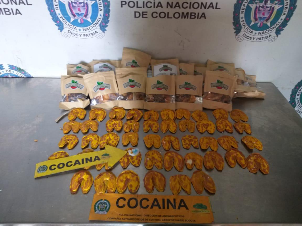 Incautaron en El Dorado un cargamento de frutas deshidratadas con cocaína