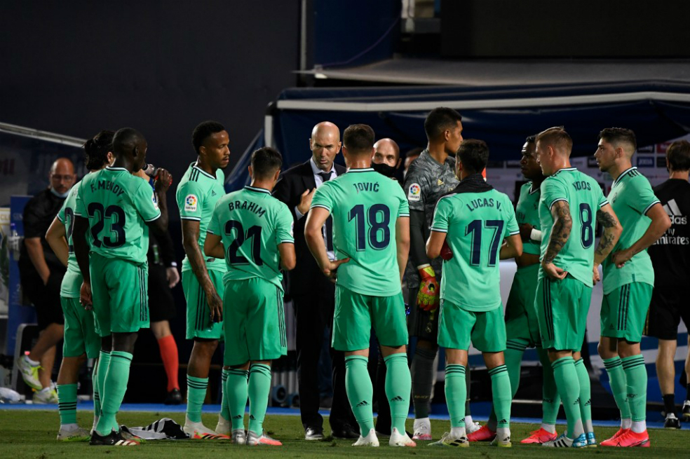 Caso de coronavirus en Real Madrid