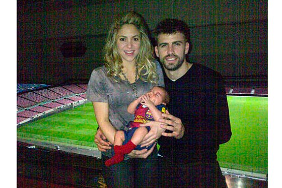 ‘Milan tiene la boca de Gerard y la parte de arriba de Shakira’