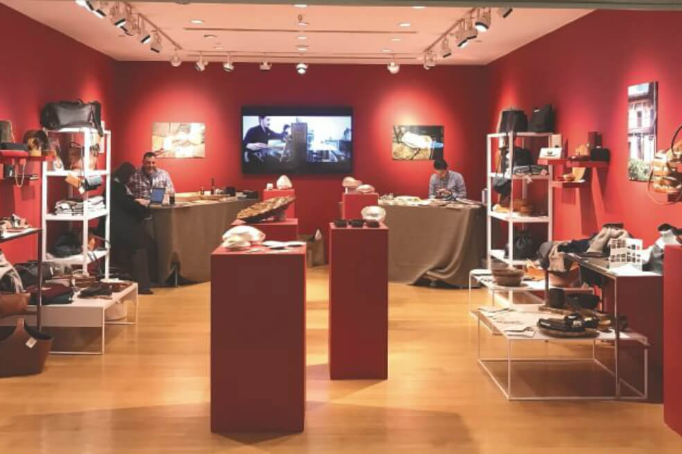 Imagen de las artesanías que se expusieron para la Offshore Week, semana de lujo de Nueva York, evento al que la Escuela fue invitada por Christie’s.  / Cortesía