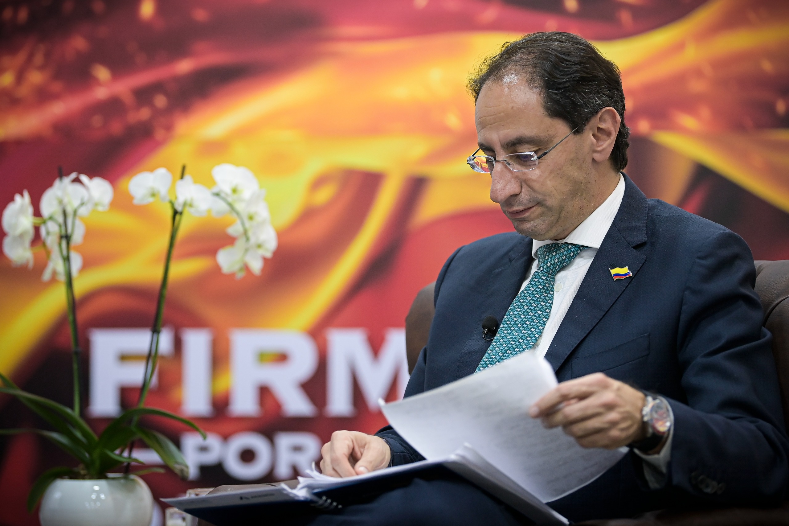 José Manuel Restrepo, vicepresidente electo, dialogó con El Espectador sobre cómo será la administación del mandatario entrante, Abelardo de la Espriella.