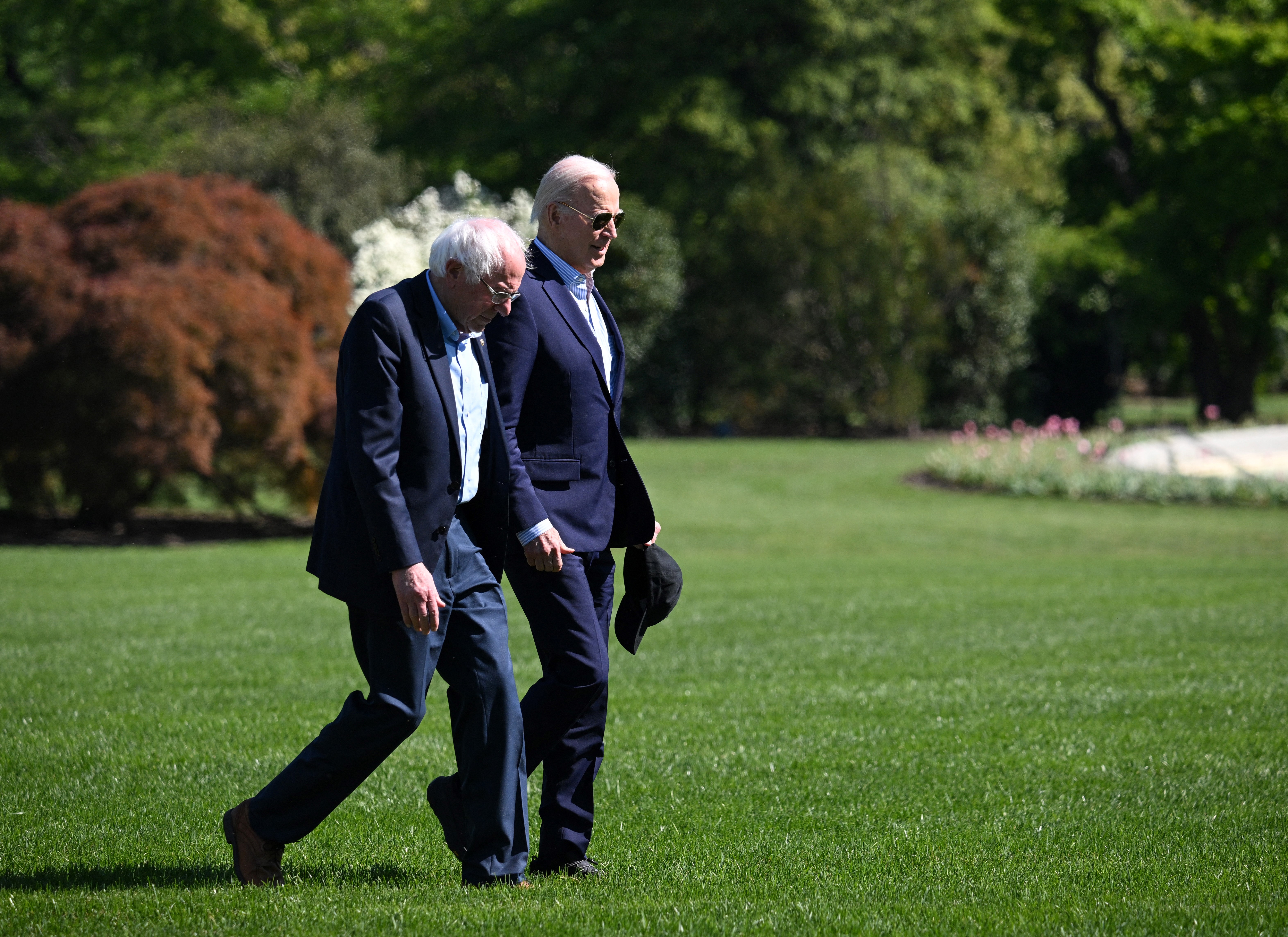 Bernie Sanders le da un salvavidas a Biden apoyando su candidatura presidencial