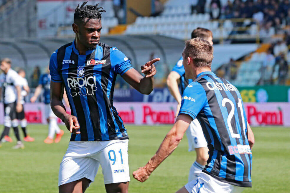 Así se entrena Duván Zapata con Atalanta
