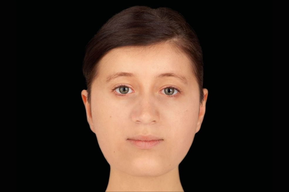 Es posible que así se haya visto esta adolescente que vivió hace 1.400 años