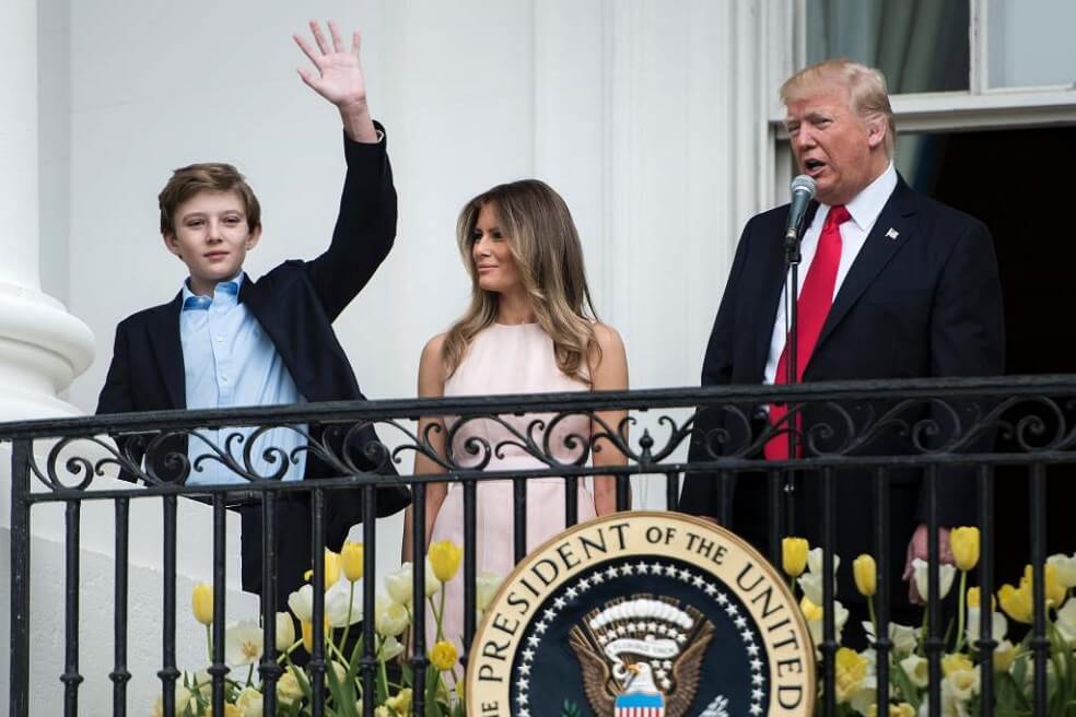 El caballo de Mongolia que le regalaron al hijo menor de Trump