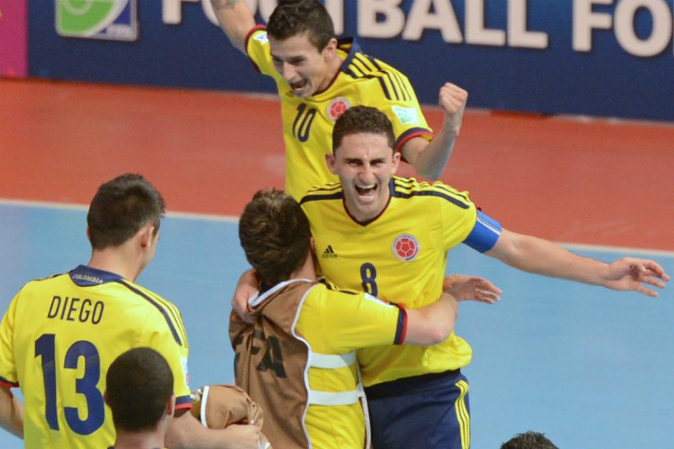 Colombia quedó ubicada en el grupo B de la Copa América de futsal
