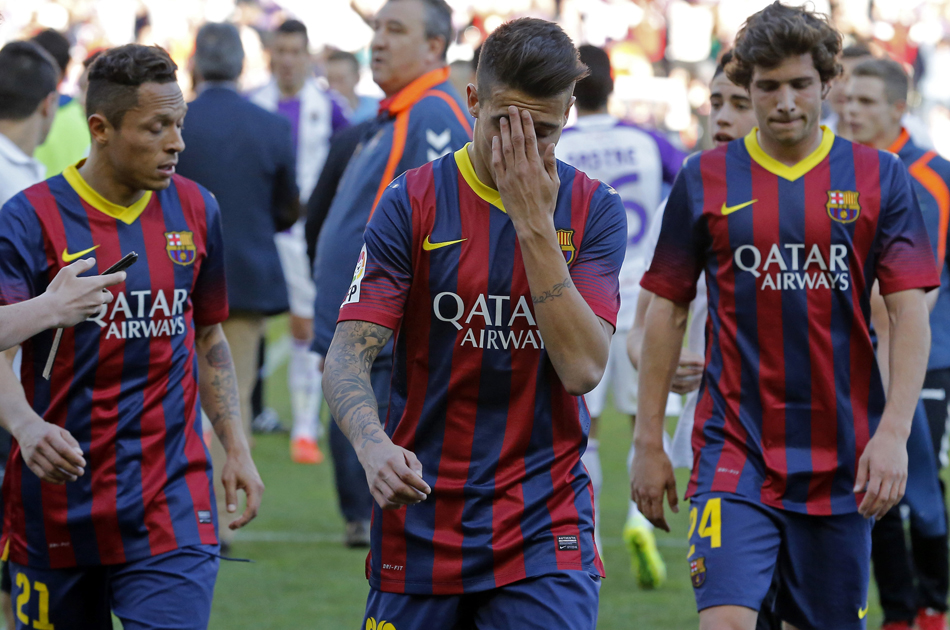 Valladolid sorprendió y venció 1-0 a Barcelona