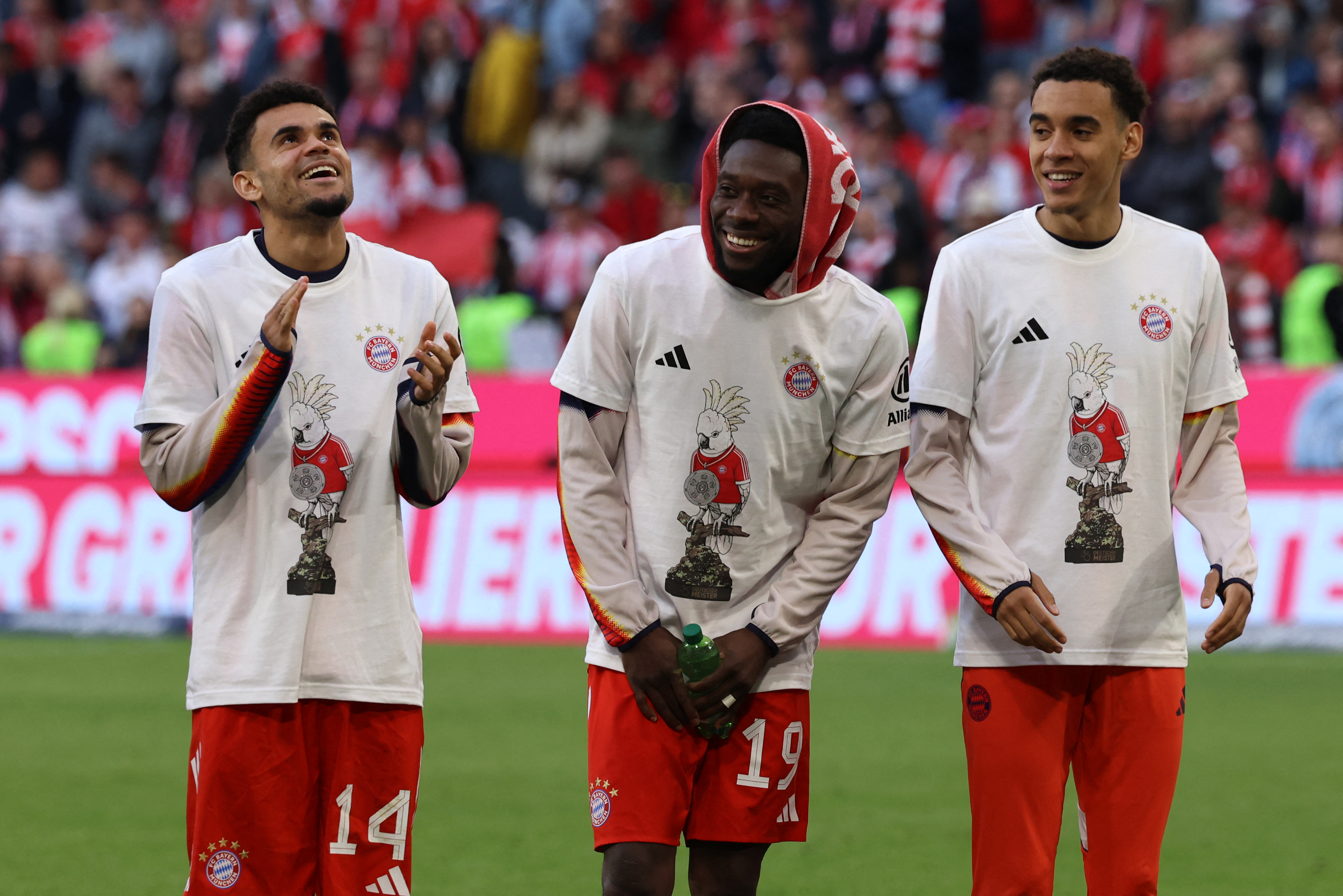 Luis Díaz asistió al Bayern en su 34° conquista de la Bundesliga