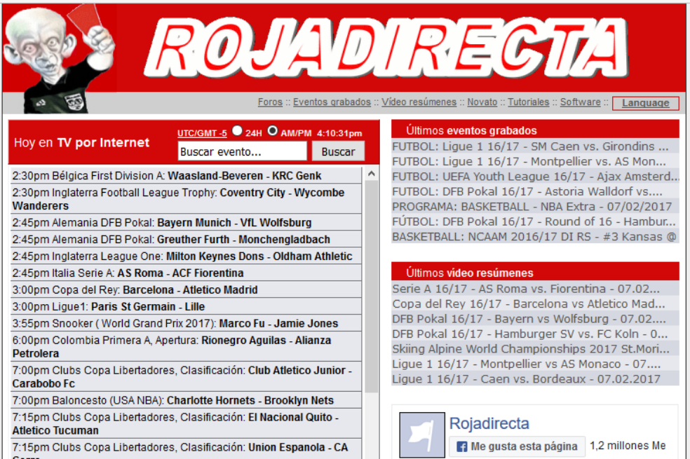 Un juez condena a «Rojadirecta» al cierre total y el cese de su actividad