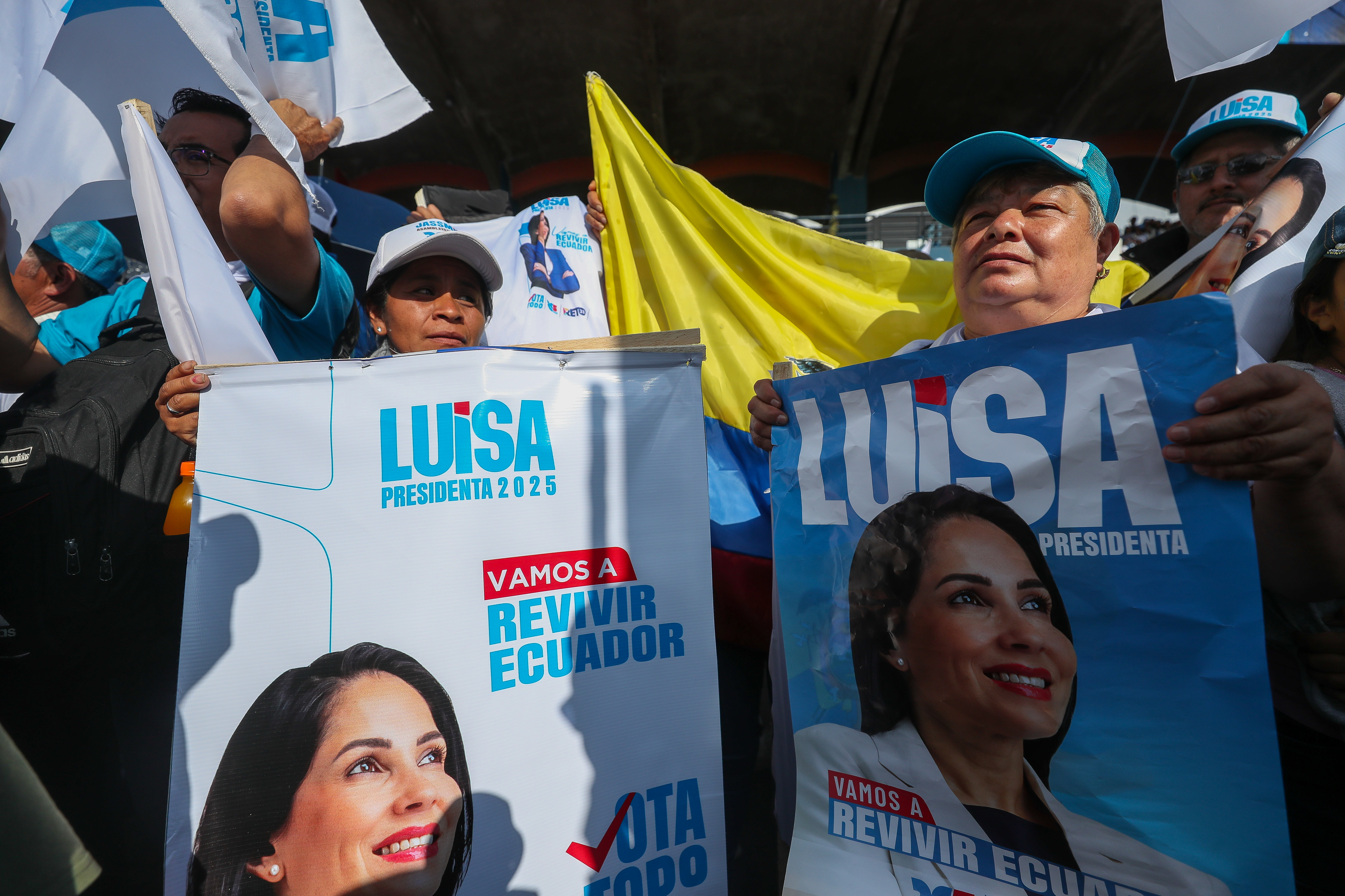 Elecciones en Ecuador: quiénes son los candidatos y cómo van las encuestas