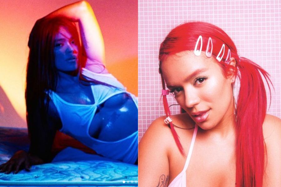 En su cuenta de Instagram, Karol G respondió a una usuaria que criticó las fotos que serían parte de un nuevo sencillo.