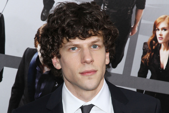 El actor Jesse Eisenberg.
