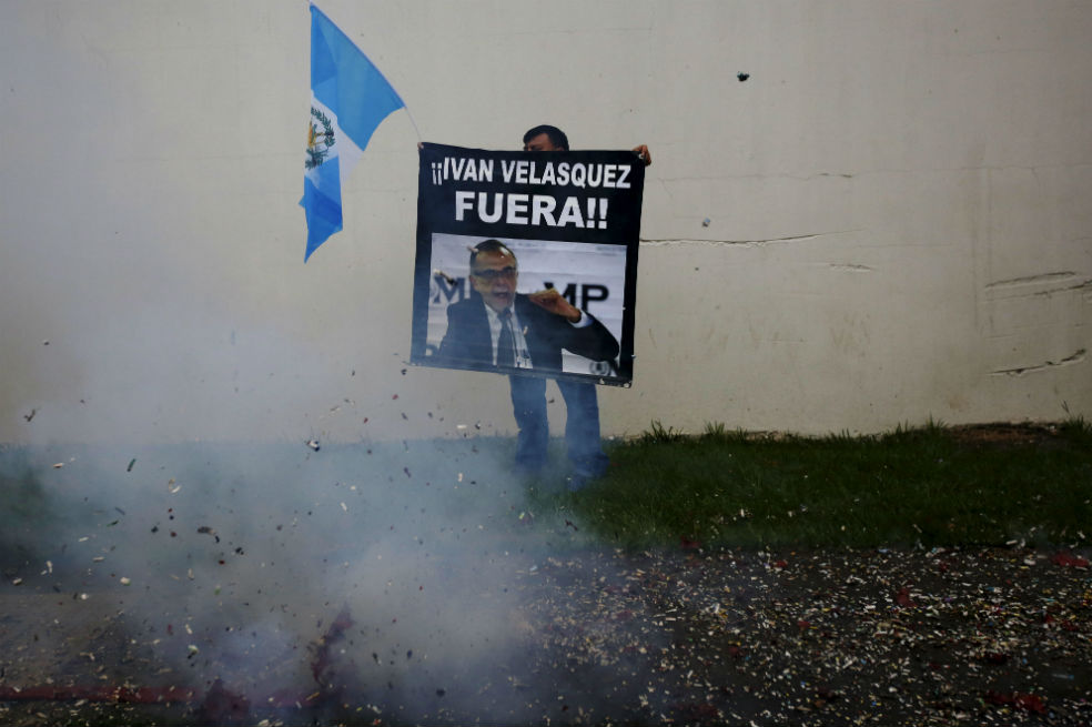 Así fue la pelea entre el presidente de Guatemala y la Comisión de la ONU