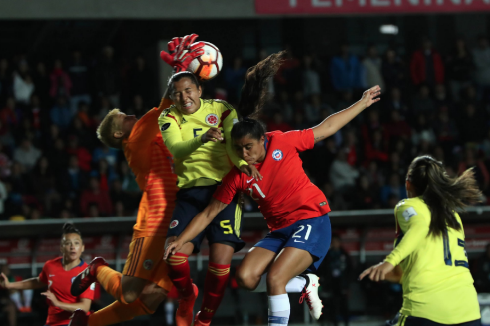 Colombia empató con Chile en su segunda salida en la Copa América femenina