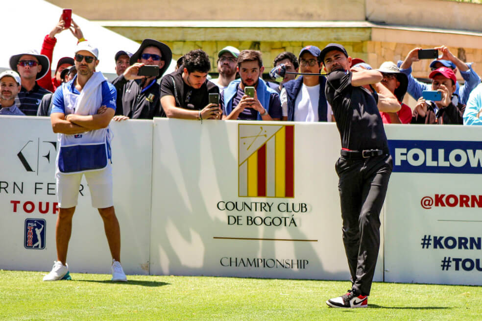 Camilo Villegas sigue al frente del Country Club Bogotá Championship