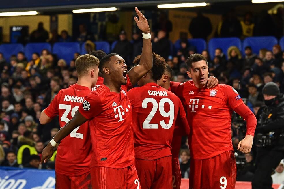 El Bayern goleó al Chelsea y se acercó a los cuartos de final de la Champions