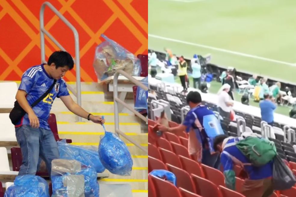 Video: La lección de los hinchas de Japón en su triunfo ante Alemania