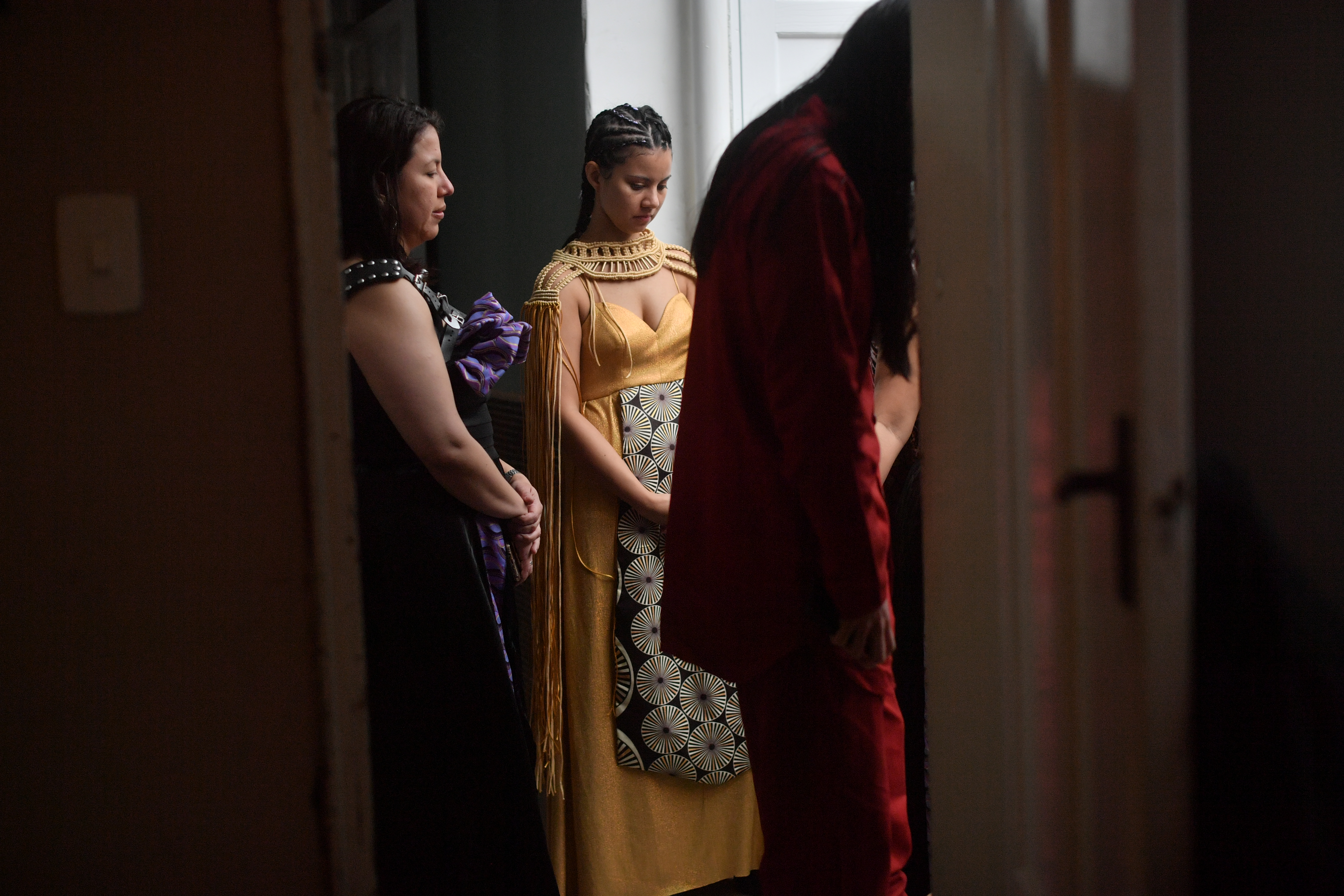 Taller de vestuario del Teatro Colón, donde están produciendo los disfraces para la ópera La flauta mágica