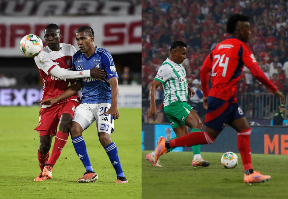 DIM vs. Nacional y Millonarios vs. Santa Fe: horarios de los clásicos colombianos en Liga