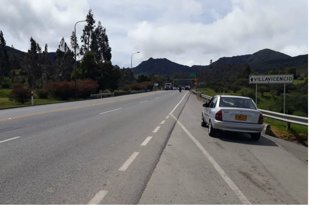 ¡Ojo! Ya hay paso en la vía al Llano, pero solo para camiones