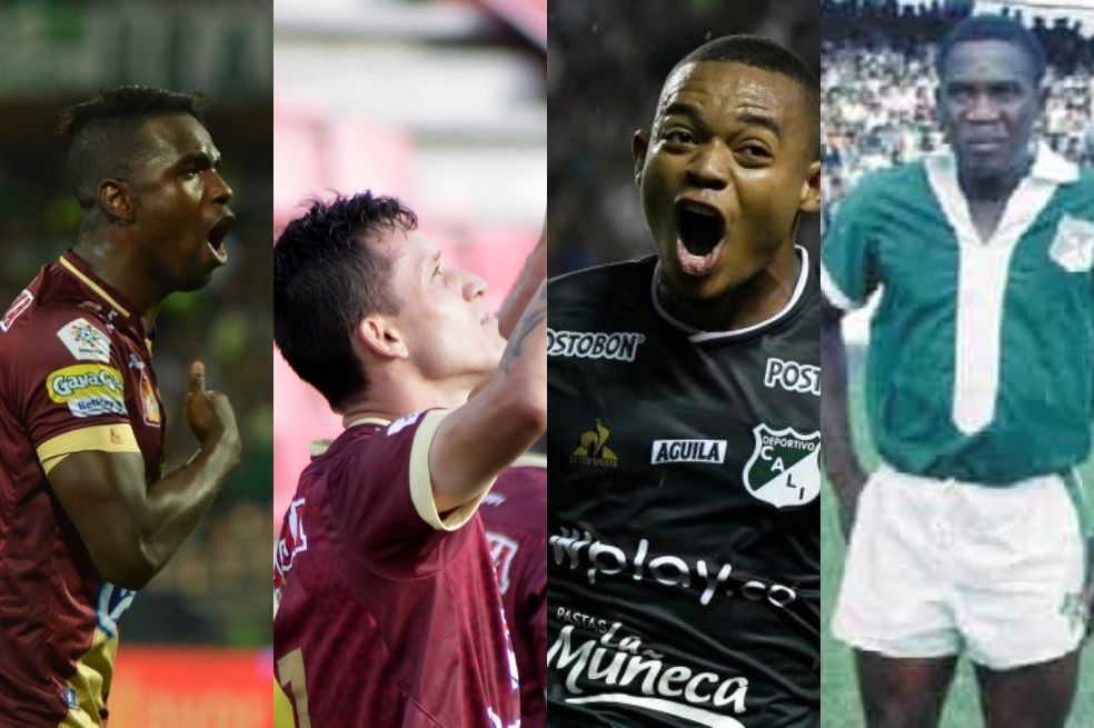 Tolima vs Cali: Los delanteros que siguen la estela de los goleadores históricos