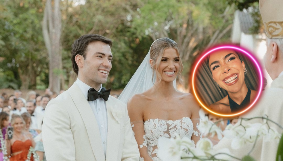 Greeicy, protagonista en la boda de Gabriela Tafur: cantó, bailó y se ganó el ramo