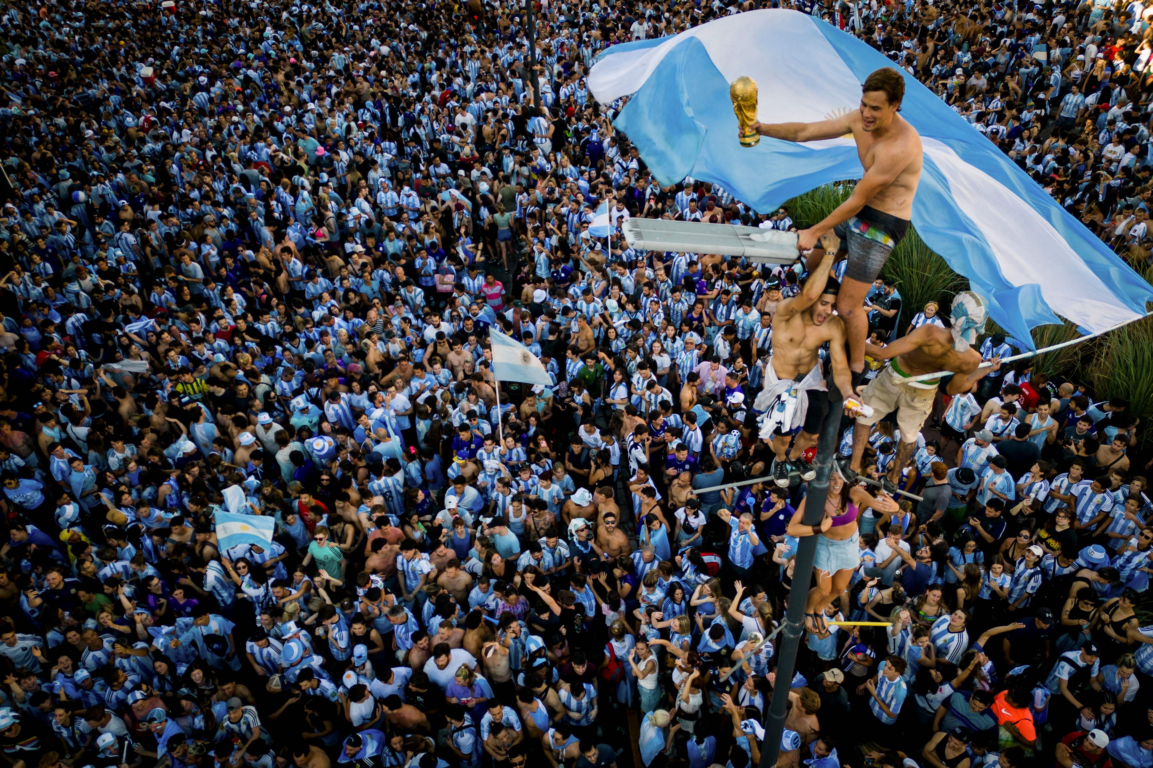 Así celebró el mundo el "Mundial de Messi"