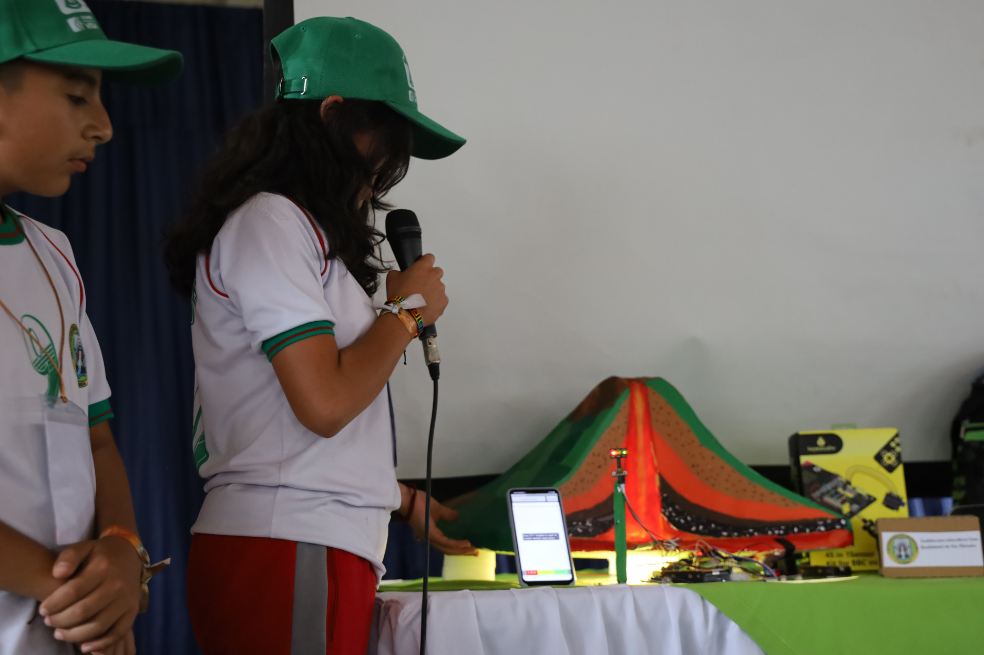 Prototipo creado por los estudiantes de La Florida, Nariño.