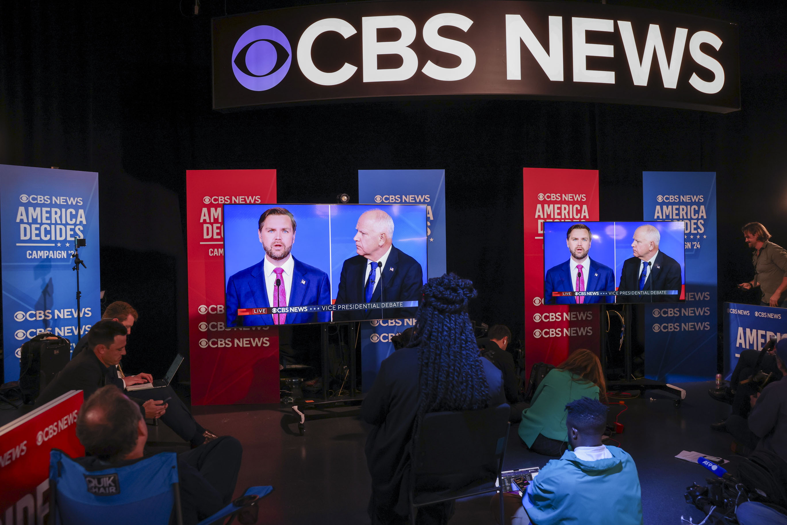 JD Vance ganó por poco a Tim Walz en el debate vicepresidencial, según encuestas