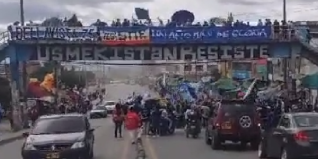Reportan afectación vial en Avenida Caracas por presencia de hinchas de Millonarios