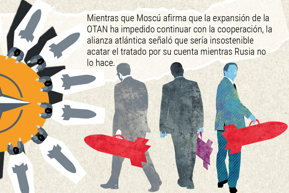 En tiempos de guerra, Rusia y Occidente se muestran los dientes.